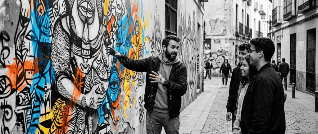 tours de arte urbano en Madrid